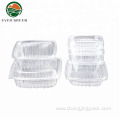 Disposable takeaway transparen plastic food container